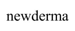 NEWDERMA trademark