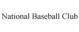 NATIONAL BASEBALL CLUB trademark