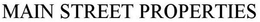 MAIN STREET PROPERTIES trademark