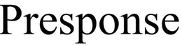 PRESPONSE trademark