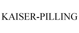 KAISER-PILLING trademark