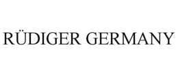 RÜDIGER GERMANY trademark