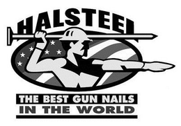 HALSTEEL THE BEST GUN NAILS IN THE WORLD trademark