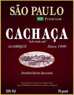 CACHAÇA SÃO PAULO trademark