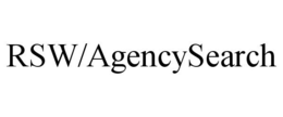 RSW/AGENCYSEARCH trademark