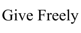 GIVE FREELY trademark