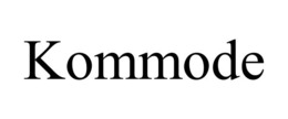 KOMMODE trademark