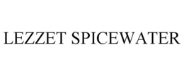 LEZZET SPICEWATER trademark