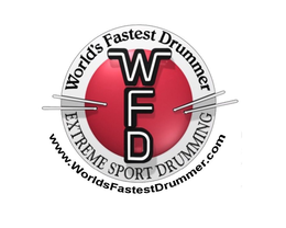WORLD'S FASTEST DRUMMER WFD EXTREME SPORT DRUMMING WWW.WORLDSFASTESTDRUMMER.COM trademark