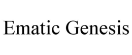 EMATIC GENESIS trademark
