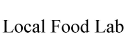 LOCAL FOOD LAB trademark