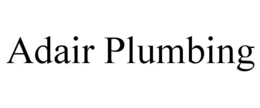 ADAIR PLUMBING trademark
