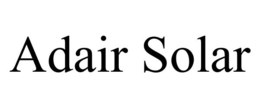 ADAIR SOLAR trademark