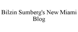 BILZIN SUMBERG'S NEW MIAMI BLOG trademark