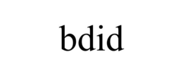 BDID trademark