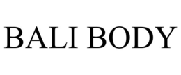 BALI BODY trademark