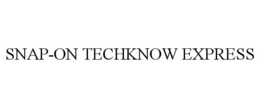 SNAP-ON TECHKNOW EXPRESS trademark