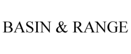BASIN & RANGE trademark
