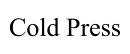COLD PRESS trademark