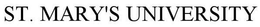ST. MARY'S UNIVERSITY trademark