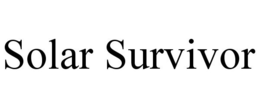 SOLAR SURVIVOR trademark