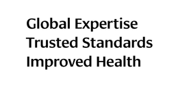 GLOBAL EXPERTISE TRUSTED STANDARDS IMPROVED HEALTH trademark