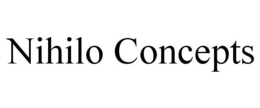 NIHILO CONCEPTS trademark