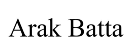 ARAK BATTA trademark