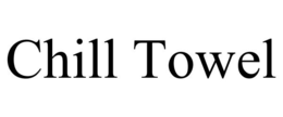 CHILL TOWEL trademark