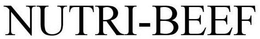 NUTRI-BEEF trademark