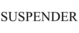 SUSPENDER trademark
