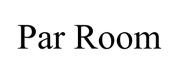PAR ROOM trademark
