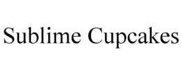 SUBLIME CUPCAKES trademark
