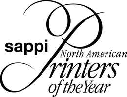 SAPPI NORTH AMERICAN PRINTERS OF THE YEAR trademark