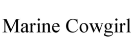 MARINE COWGIRL trademark
