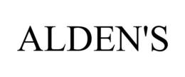 ALDEN'S trademark