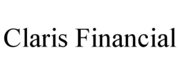 CLARIS FINANCIAL trademark