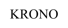 KRONO trademark