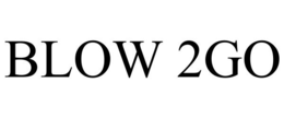 BLOW 2GO trademark