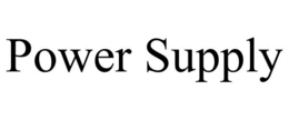 POWER SUPPLY trademark