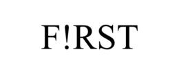 F!RST trademark