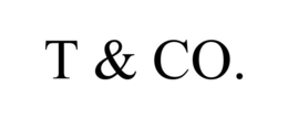 T & CO. trademark