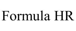 FORMULA HR trademark
