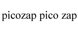 PICOZAP PICO ZAP trademark