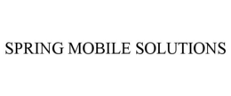 SPRING MOBILE SOLUTIONS trademark