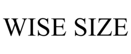 WISE SIZE trademark