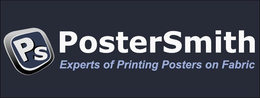 PS POSTERSMITH EXPERTS OF PRINTING POSTERS ON FABRIC trademark