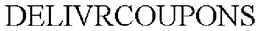 DELIVRCOUPONS trademark