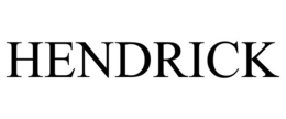 HENDRICK trademark