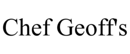 CHEF GEOFF'S trademark